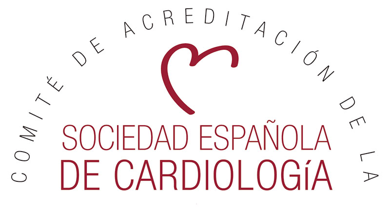 Logo Sociedad española de cardiologia